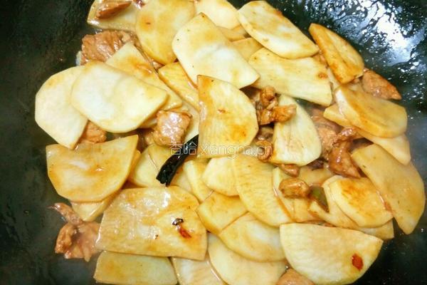 烧土豆片的做法图解8