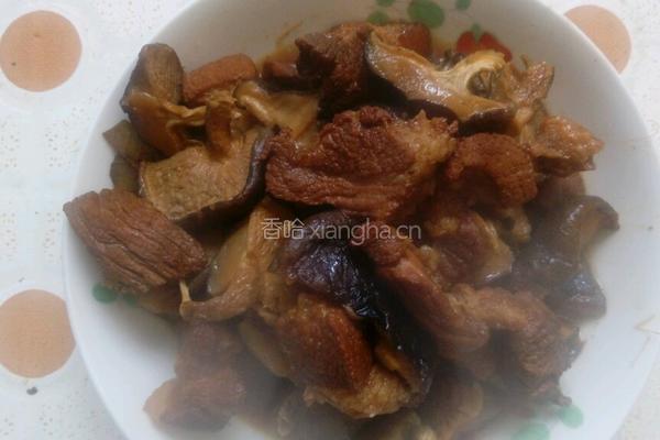 香菇炖肉的做法图解5