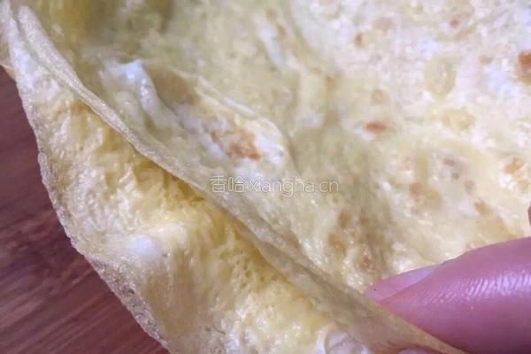 鸡蛋卷饼的做法图解2