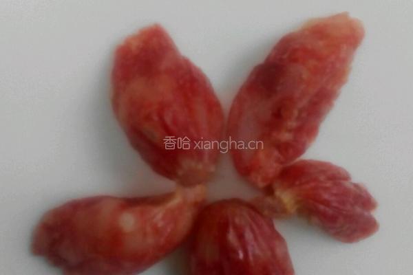 蒸香肠的做法图解2