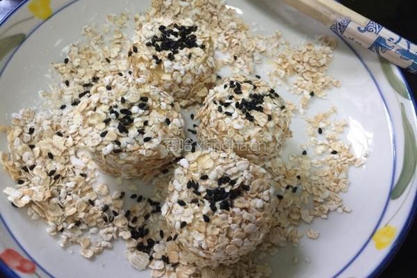 芝麻燕麦香蕉的做法图解5