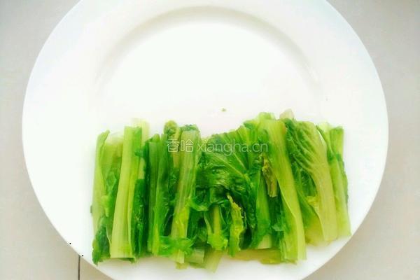白芍生菜的做法图解3