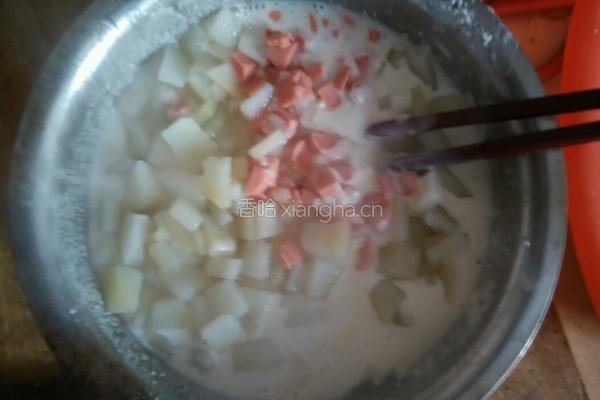 火腿土豆饼的做法图解4