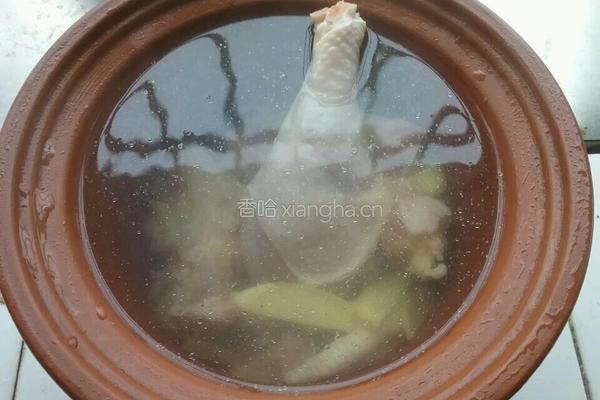 板粟鸡汤的做法图解3