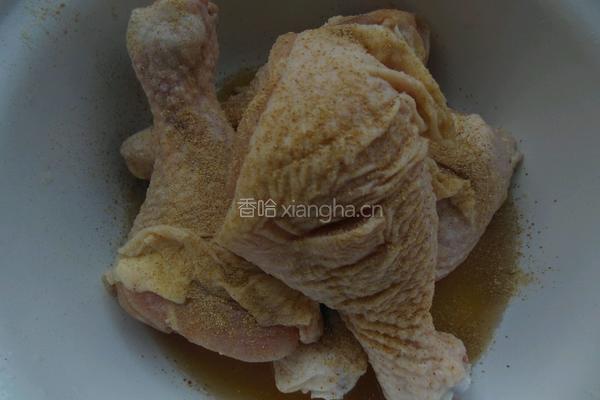 红烧鸡腿的做法图解2