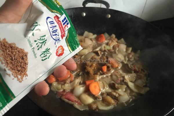 正宗新疆羊肉手抓饭（含风干牛肉版）的做法图解8