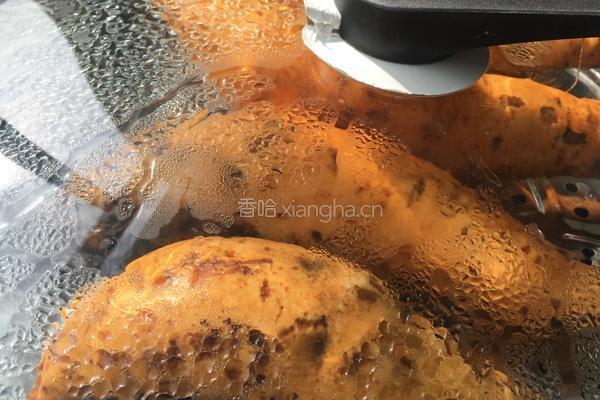 红薯豆沙饼的做法图解3