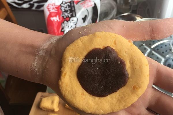 红薯豆沙饼的做法图解5