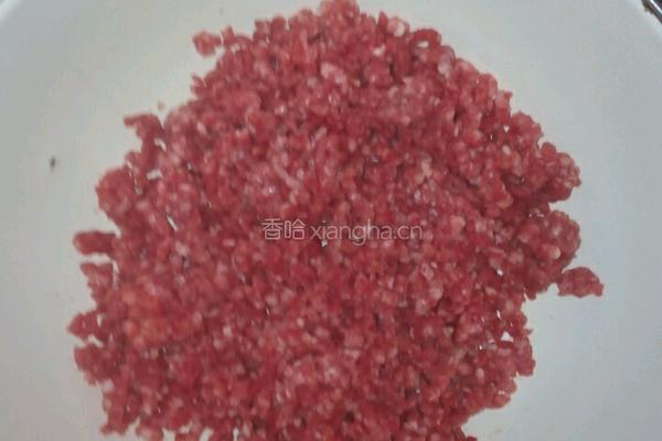 蘑菇肉垒的做法图解1