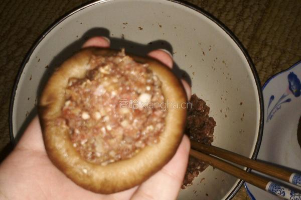 蘑菇肉垒的做法图解6