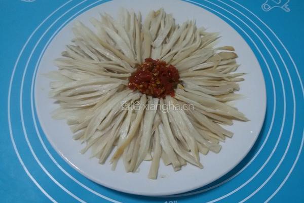 凉拌杏鲍菇的做法图解5