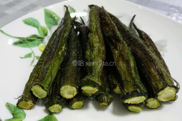 烤秋葵的做法图解5