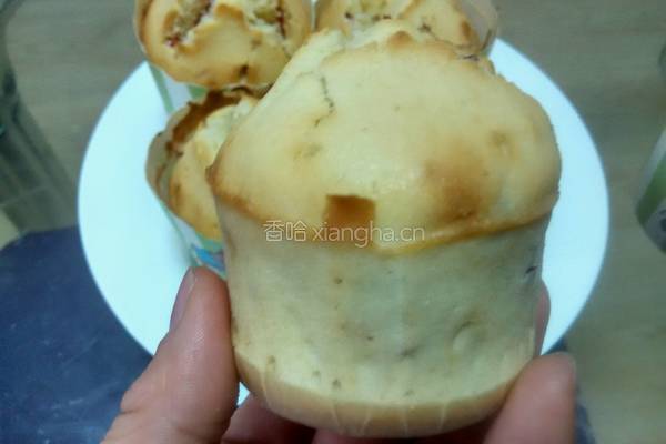 蔓越莓干马芬蛋糕的做法图解18