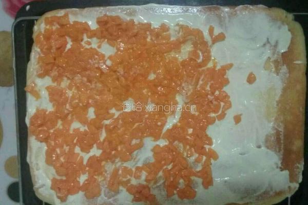 芒果蛋糕卷的做法图解11