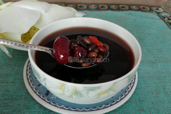 红糖黑豆甜汤的做法图解8