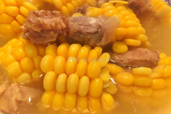 玉米排骨汤的做法图解4