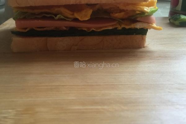 三明治的做法图解7