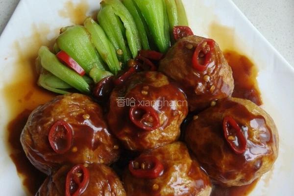 油面筋塞肉的做法图解11
