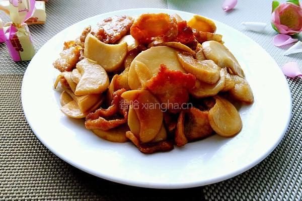 杏鲍菇炒肉片的做法图解10