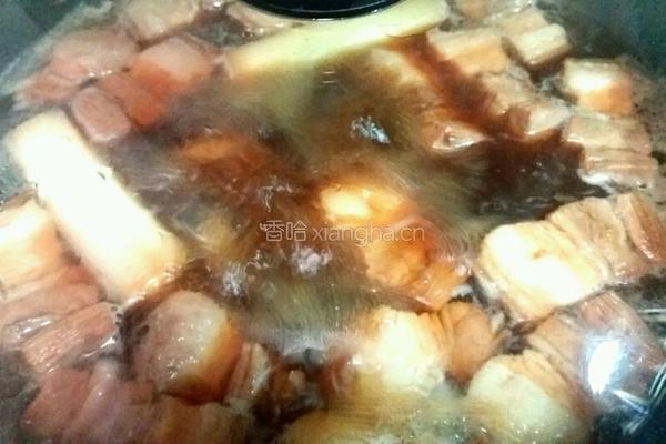 外婆笋干烧肉的做法图解9