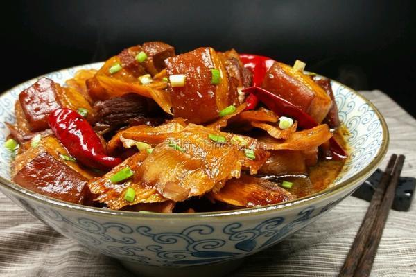 外婆笋干烧肉的做法图解12