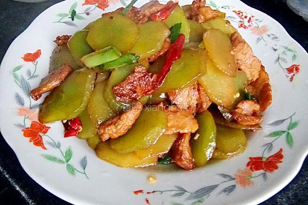 莴笋肉片的做法图解9