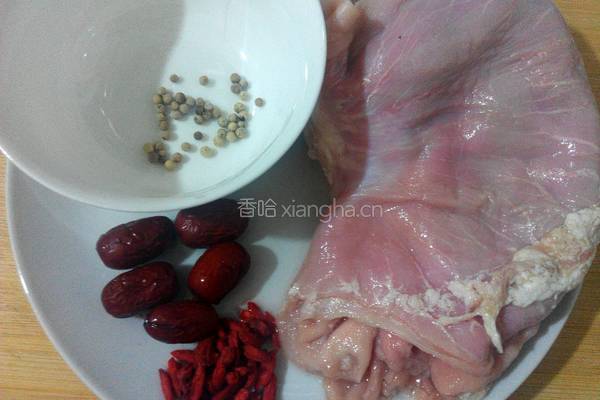 胡椒猪肚汤的做法图解1