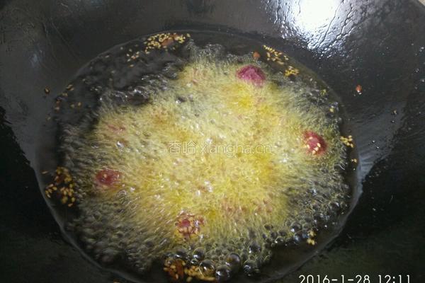 紫薯小麻团的做法图解11