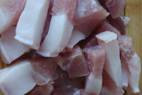 长豆角山药炖猪肉的做法图解2