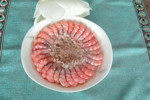 蒜蓉豉油蒸虾的做法图解9
