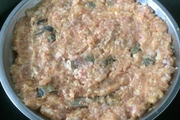 咸鱼肉饼（梅香肉饼）的做法图解2
