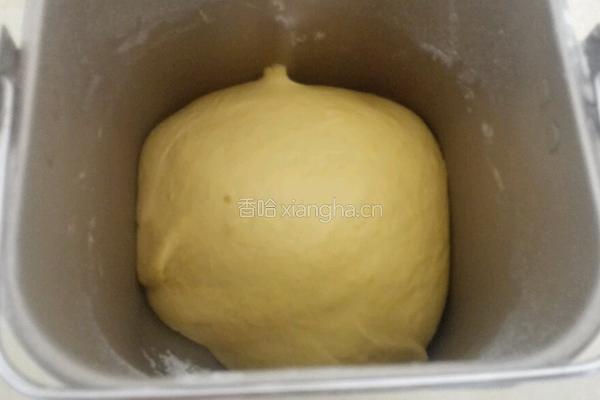 南瓜肉松面包（无黄油)的做法图解3