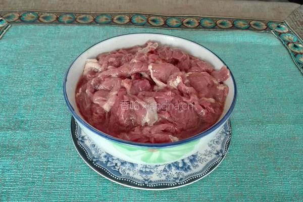 水煮牛肉片的做法图解2