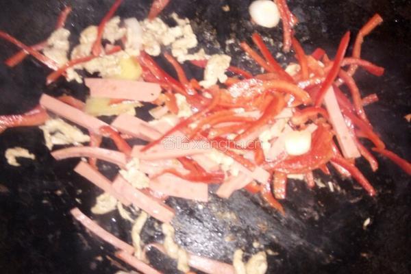 蔬菜肉丝面的做法图解5