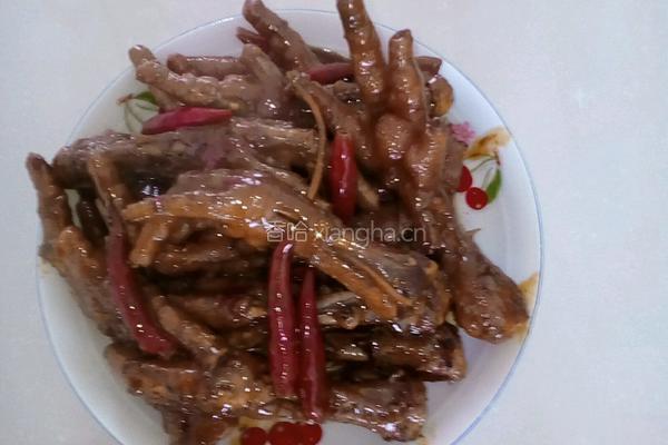 酱鸡爪的做法图解7