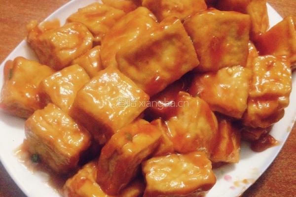 糖醋脆皮豆腐的做法图解4