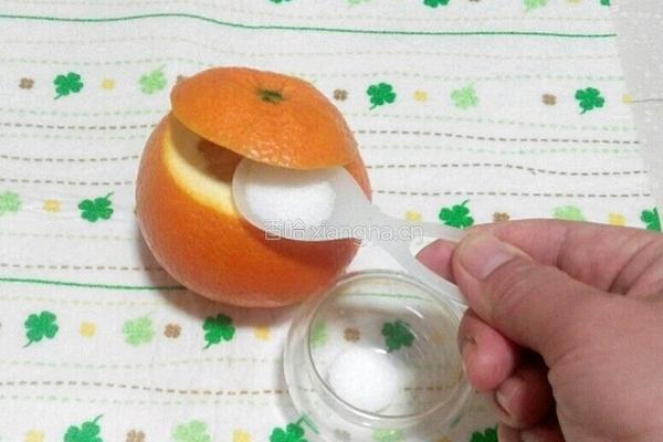 蒸橙子的做法图解4