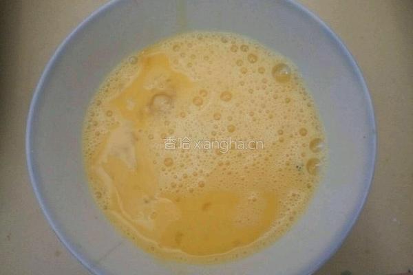 虾皮油菜蛋花粥的做法图解2