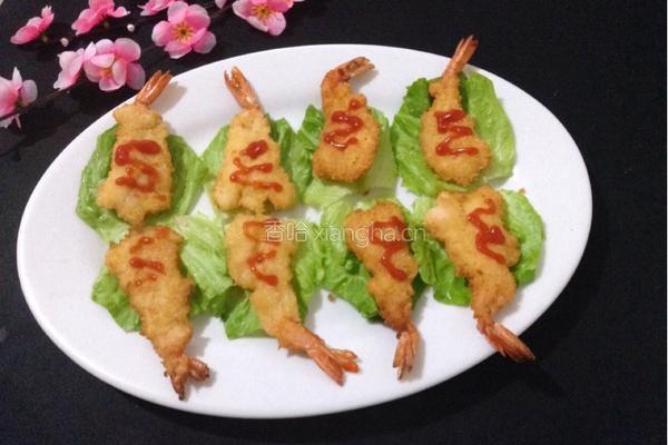 香酥虾排的做法图解11