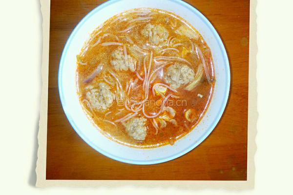 羊肉丸子汤