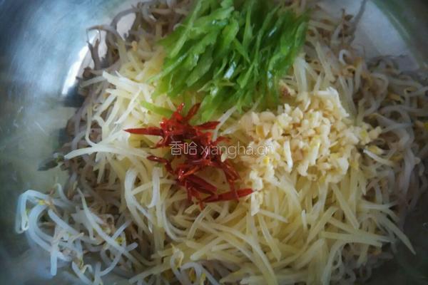 爽口炝拌菜的做法图解5