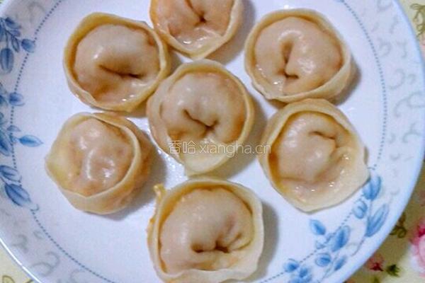 泡菜蒸饺的做法图解7