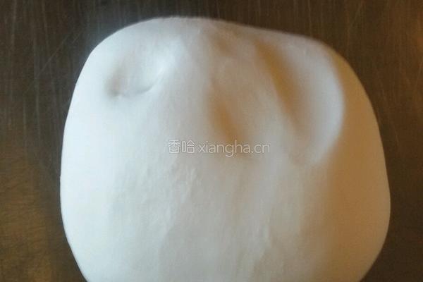 翻糖捏塑（大白）的做法图解1