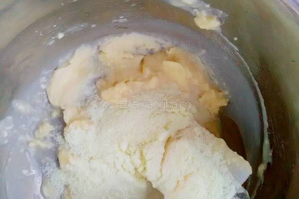 炼乳黑芝麻星星饼干的做法图解4