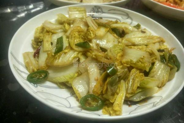 酸辣白菜的做法图解6