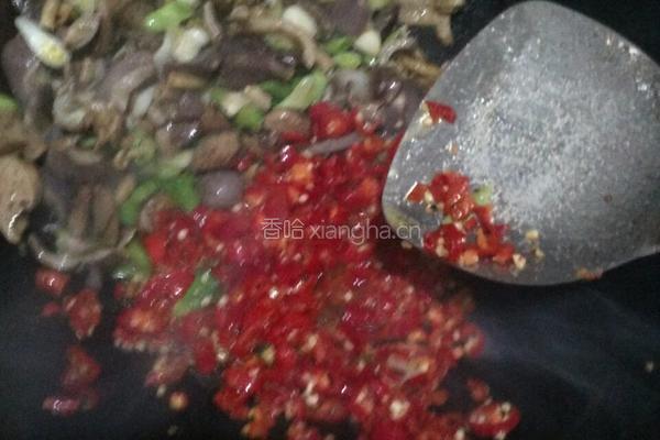香辣鸡杂的做法图解4