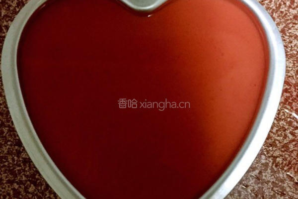 黑加仑慕斯蛋糕（六寸）的做法图解18