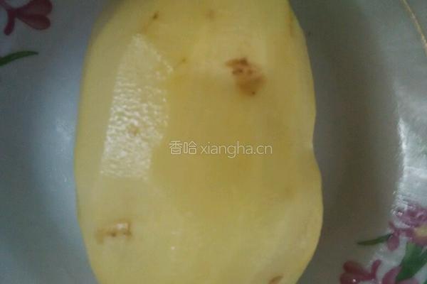 炒土豆片的做法图解1