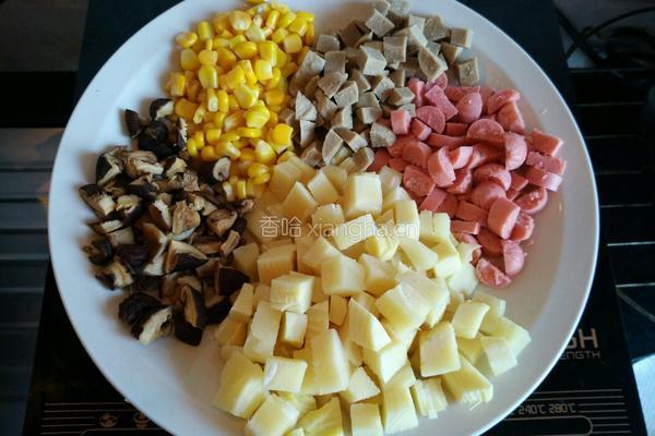 冬日暖阳炒饭的做法图解1