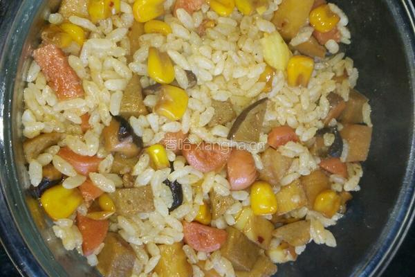 冬日暖阳炒饭的做法图解8